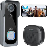 2K Wireless Smart Video Doorbell Camera