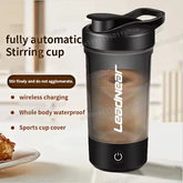 650ml Electric Protein Shaker Bottle and Portable Blender