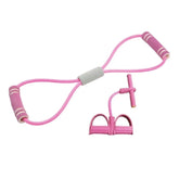 New 6-Tube Resistance Bands Set with Foam Sport At Home Yoga Elastic Band Shoulder Opening TPE Yoga Pedal Puller for Abdomen Arm