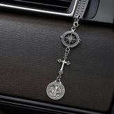 Christian Car Protection Cross Hanging Charm