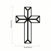 Metal Cross Wall Decor