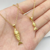 Fish Pendant Necklace for Women