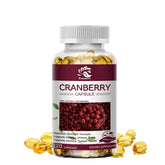Cranberry Juice Extract - Most Effective Cranberry Pills for Women, Cranberry Supplement - 60/120 Capsules