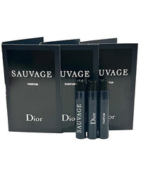 Dior Christian SAUVAGE MEN Sample Perfume PARFUM Vial 1 ml /0.03 oz - 3 PCS - Showlu Well Nation Store