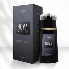 Nova Hair Dyeing Hair Care Shampoo 3 - in - 1 Natural Fast White Hair Dyed Black Hair Dye Lasting Convenience Men Women Hair Care - Showlu Well Nation Store