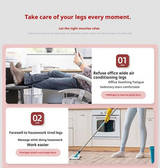 Portable Electric Wireless Vibration Heating Foot Massager - Showlu Well Nation Store