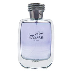 RASASI Hawas For Men Eau De Parfum Spray 100ML (3.4 Oz) - Long Lasting Arabian Perfume, Premium Perfume Men, Ideal for Special Occasions & Daily Elegance, A Bold and Captivating Fragrance - Showlu Well Nation Store