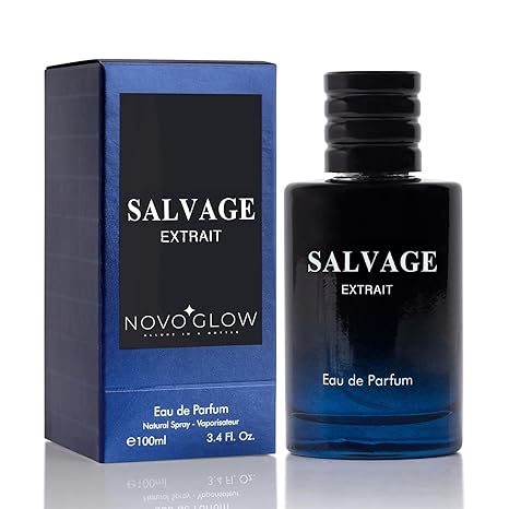 Salvage Extrait Eau De Parfum for Men Top Notes of Grapefruit & Heady Spices Base Notes of Lavender Essence & Rich Wood Cologne for Everyday Wear, Work Days, Romantic Date Elegant 100ml Bottle - Showlu Well Nation Store