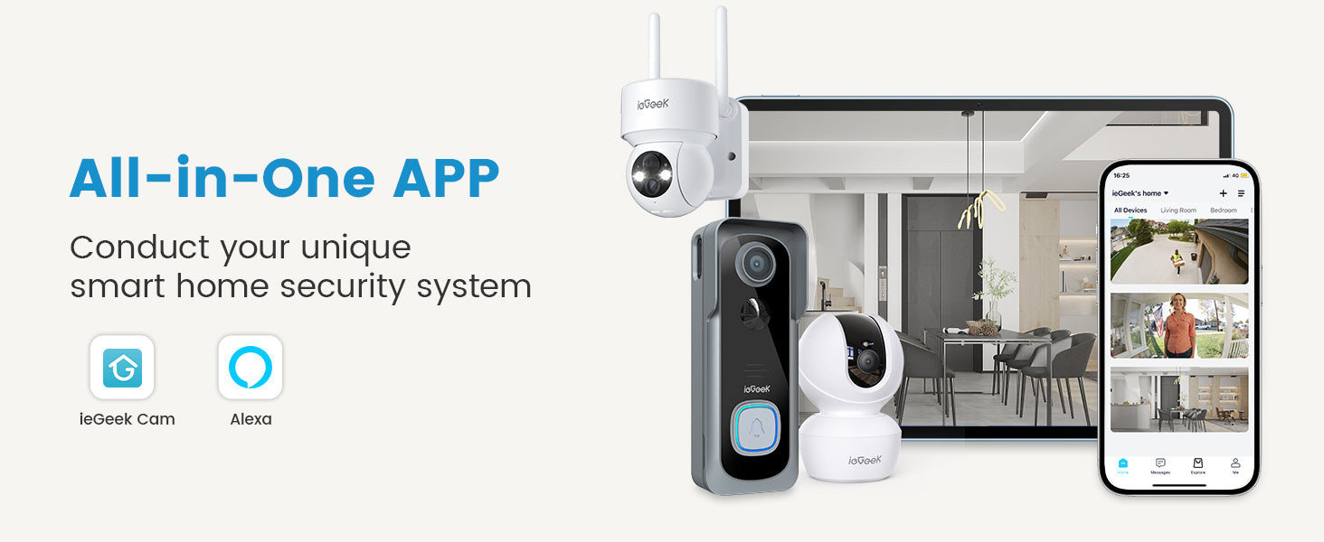 2K Wireless Smart Video Doorbell Camera