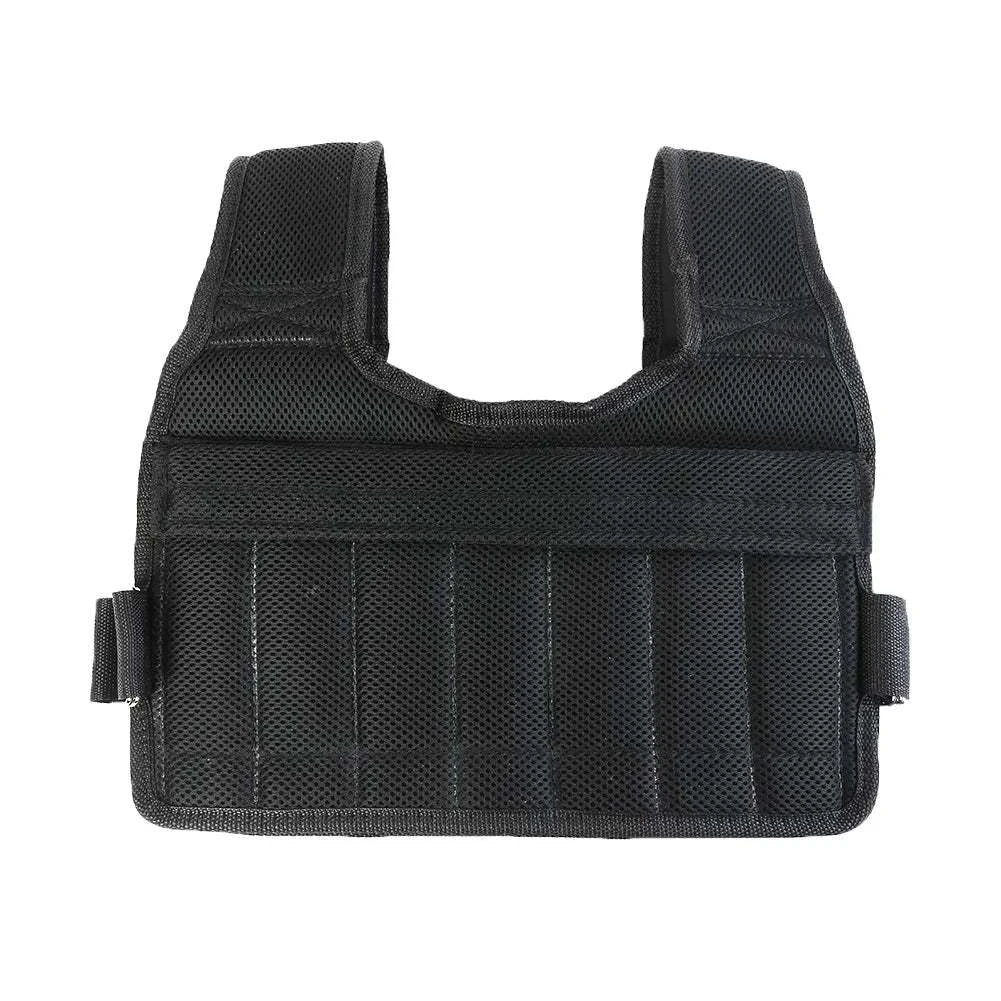 1 - 110LBS Adjustable Weighted Vest Running Loading Weighted Vest Training Workout Fitness Adjustable Waistcoat Jacket Man Women - Showlu Well Nation Store