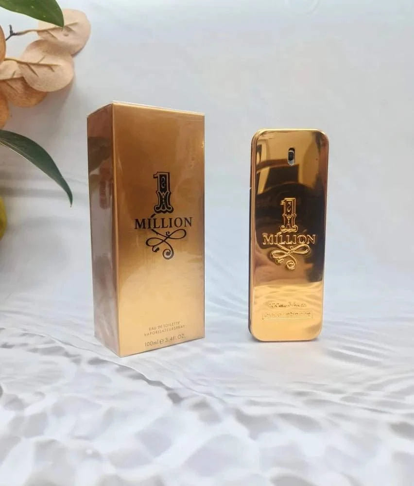 1 Million By Paco Rabanne For Men's Eau De Toilette TESTER 3.4 fl oz 100 ml Men's Cologne New in Box USA - Showlu Well Nation Store