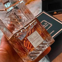 1 Pack 3.4 Oz/100 Ml Lattafa Khamrah Perfume 3.4 Oz/100 Ml - Warm Spice Vanilla & Cinnamon Perfume, Unisex Perfume Spray - Showlu Well Nation Store