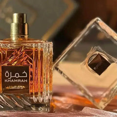 1 Pack 3.4 Oz/100 Ml Lattafa Khamrah Perfume 3.4 Oz/100 Ml - Warm Spice Vanilla & Cinnamon Perfume, Unisex Perfume Spray - Showlu Well Nation Store