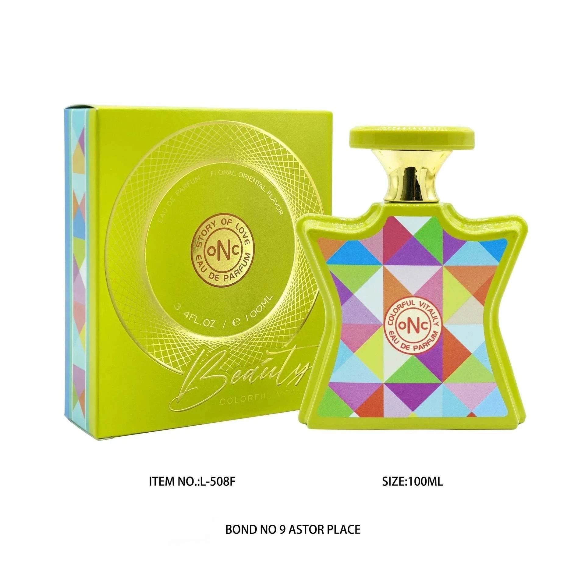 100ml American Chinatown Five - pointed Star Ladies Perfume Men's Pheromone Long Lasting Fragrance Neutral Floral Eau De Toilette - Showlu Well Nation Store