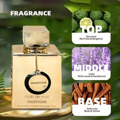 105ML Armaf Club De Nuit Intense Man Eau De Toilette Woody Spicy Attract Women Long - lasting Fragrance Perfect For All Occasions - Showlu Well Nation Store