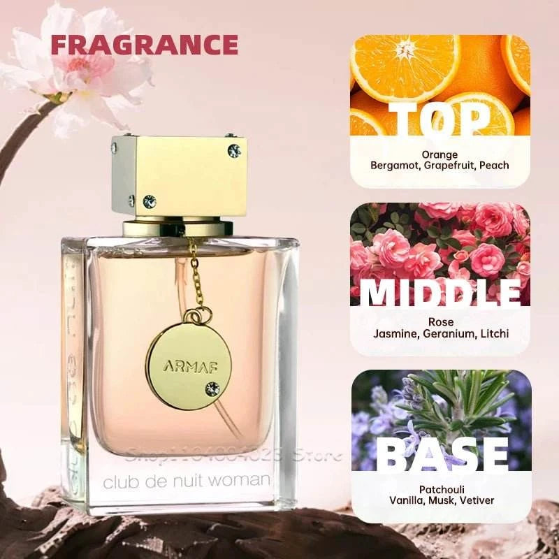 105ML Armaf Club De Nuit Intense Man Eau De Toilette Woody Spicy Attract Women Long - lasting Fragrance Perfect For All Occasions - Showlu Well Nation Store