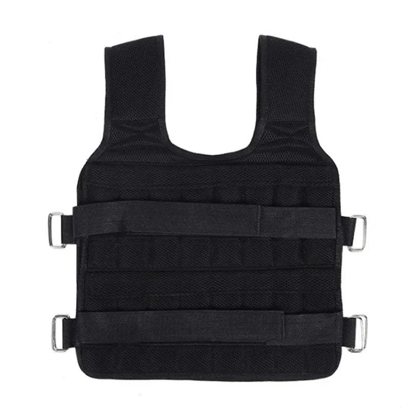 20KG Loading Weight Vest Boxing Train Fitness Equipment Gym Adjustable Waistcoat Exercise Sanda Sparring Protect Sand Clothing - Showlu Well Nation Store