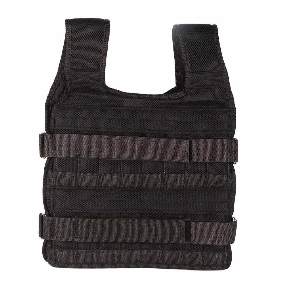 20kg Loading Weighted Vest Adjustable Loading Weight Jacket Boxing Running Sling Weight Training Workout Fitness Exercise Vest - Showlu Well Nation Store
