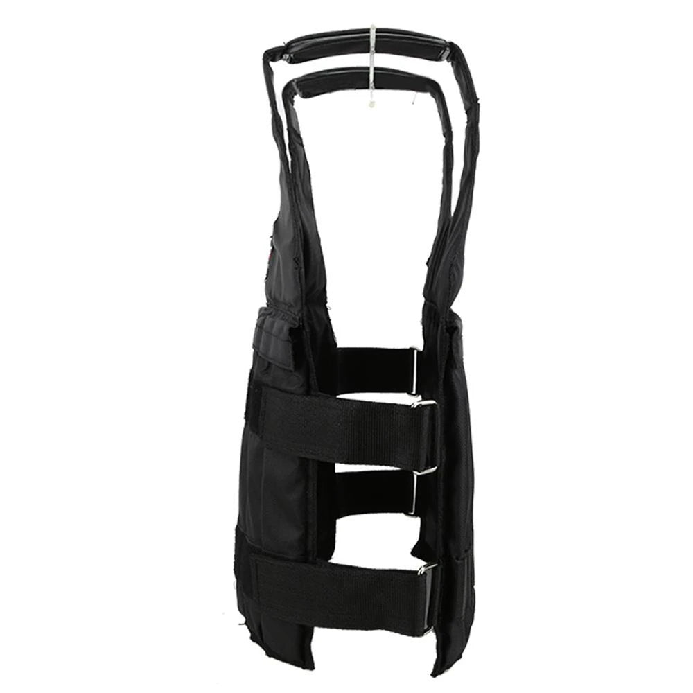 20kg/50kg Run Loading Weighted Vest Adjustable Exercise Training Fitness Jacket Gym Workout Boxing Vest Weight Waistcoat - Showlu Well Nation Store