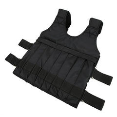 20kg/50kg Run Loading Weighted Vest Adjustable Exercise Training Fitness Jacket Gym Workout Boxing Vest Weight Waistcoat - Showlu Well Nation Store