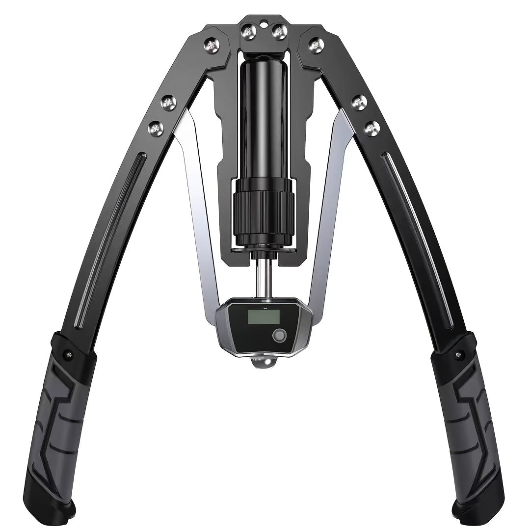 The Versatile Hydraulic Chest Expansion Bar offers 22-440lbs of resistance for upper body strength training at home—a compact, durable tool for effective arm and shoulder workouts, suitable for both men and women.
