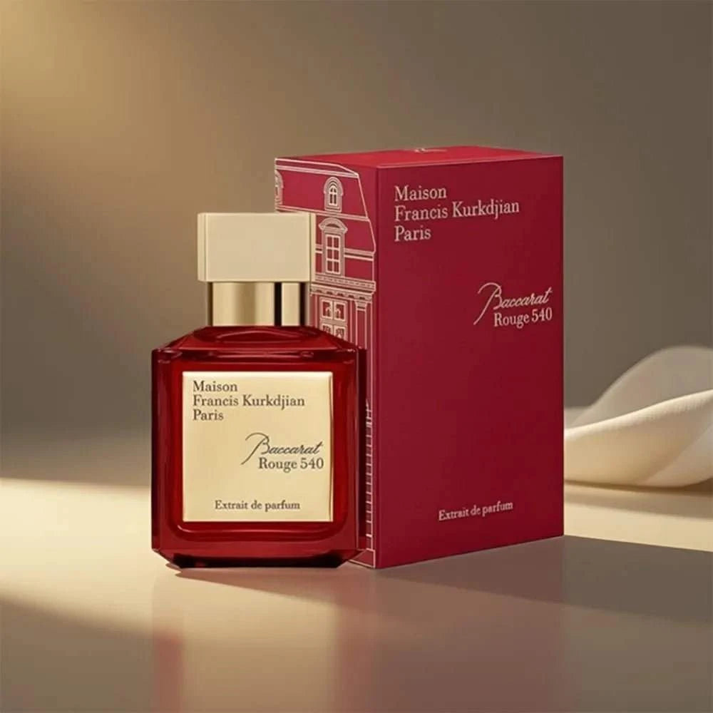 2.4Fl Oz 70 ML Original Arabian Women's Perfume Baccarat Rouge 540 Luxury Men's Cologne Lasting Floral Fragrance Body Spray Gift - Showlu Well Nation Store