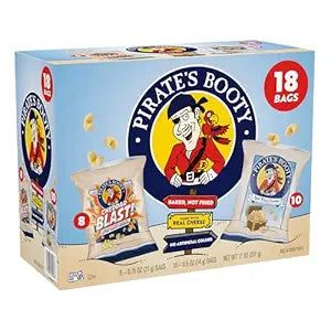 Aged White Cheddar and Cheddar Blast Cheese Puffs Variety Pack, Gluten-Free, Kids Snacks, 0.5oz and 0.75oz (18ct)