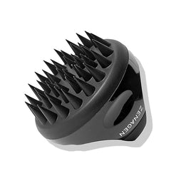 The ZENAGEN Scalp Massager features an ergonomic design with flexible silicone bristles, enhancing scalp circulation, product absorption, relaxation, and scalp health—ideal for all hair types.