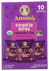 Organic Chocolate Chip Cookie Bites, 10 Pouches, 10.5 oz