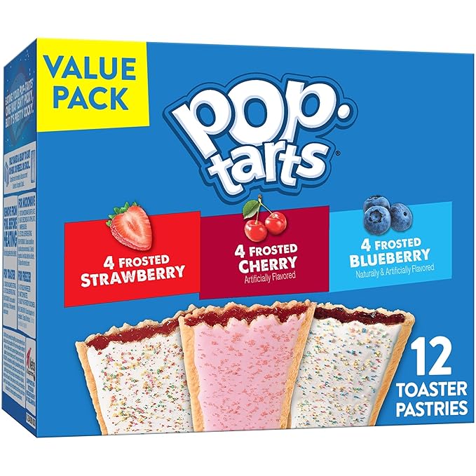 Breakfast Foods, Kids Snacks, Variety Pack, 20.3oz Box (12 Count)