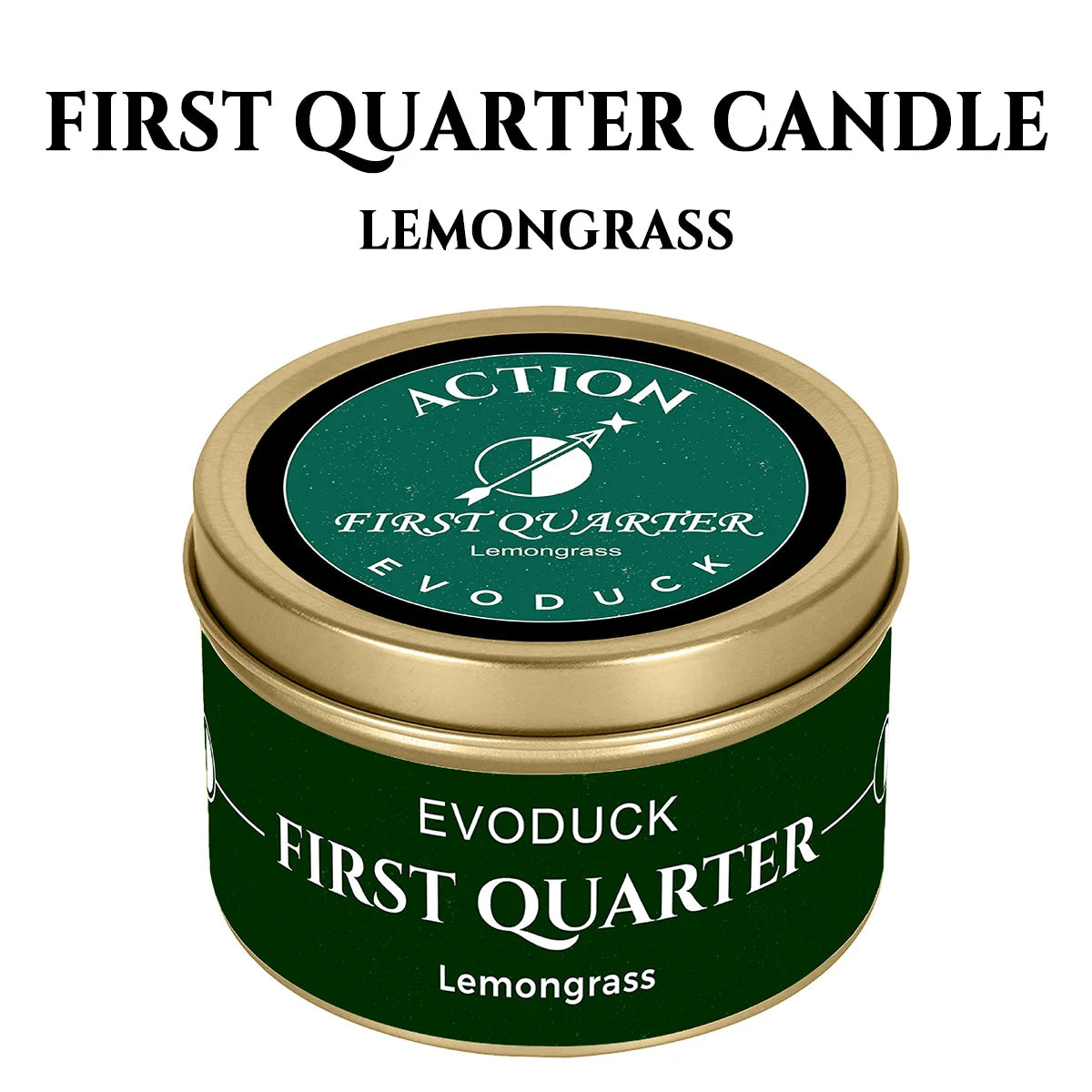 New Moon Crystal Energy Scented Candle