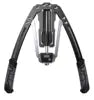 The Twister Arm Exerciser Adjustable Training Hydraulic Arm Strength Bar, shown upright with black ergonomic handles and open jaws like a compact sports arm trainer, is set against a white background.