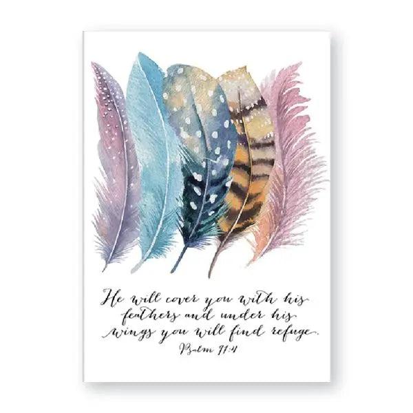 Psalm 91 Bible Verse Canvas Wall Art