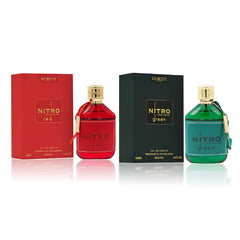 Dumont NITRO RED 3.4oz Eau De Parfum Perfume de lujo para hombre Fragancia floral amaderada y masculina de larga duración