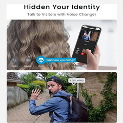 2K Wireless Smart Video Doorbell Camera