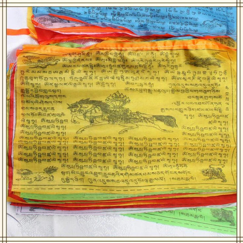 Tibetan Buddhist Prayer Flag Banner Set