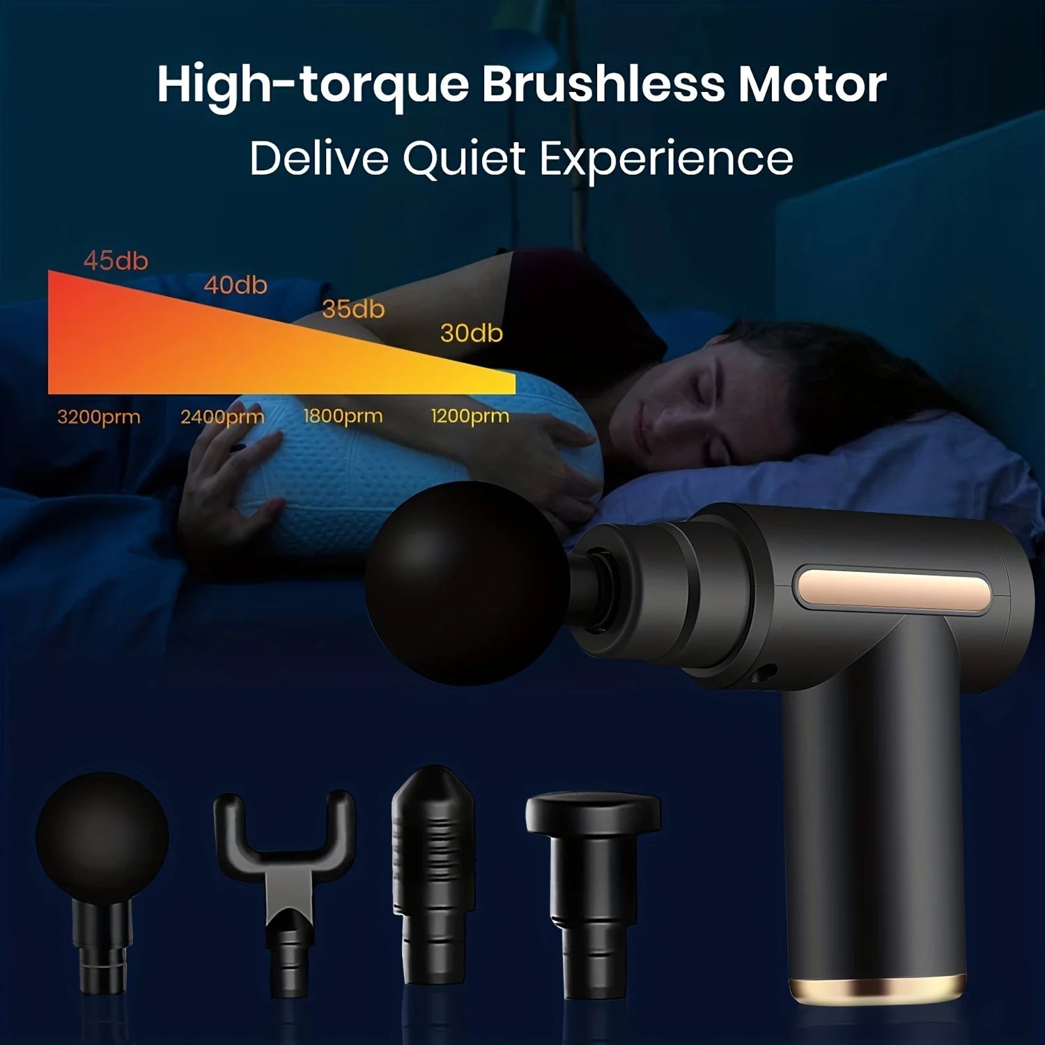 Deep Tissue Percussion Massage Gun