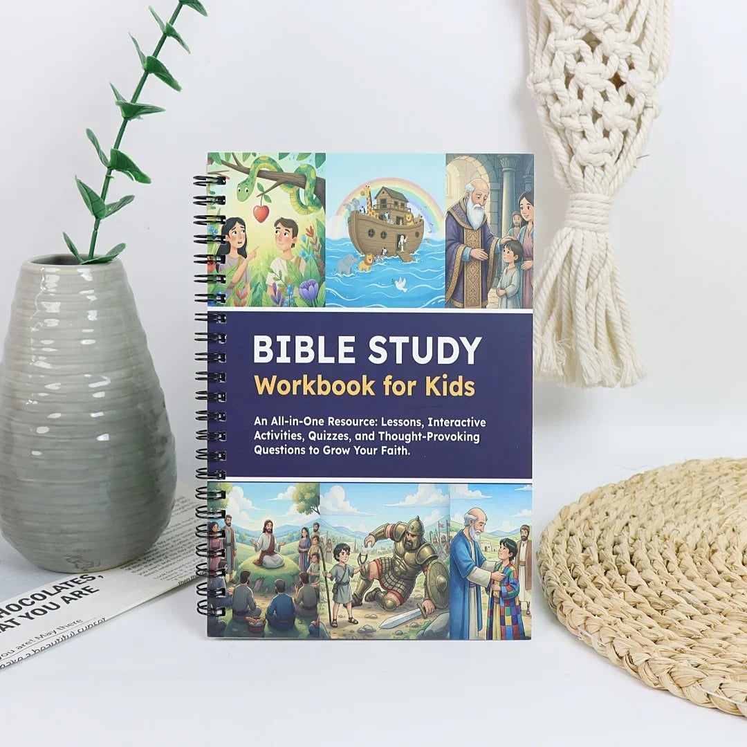 Bible Learning Activity Book For Kids