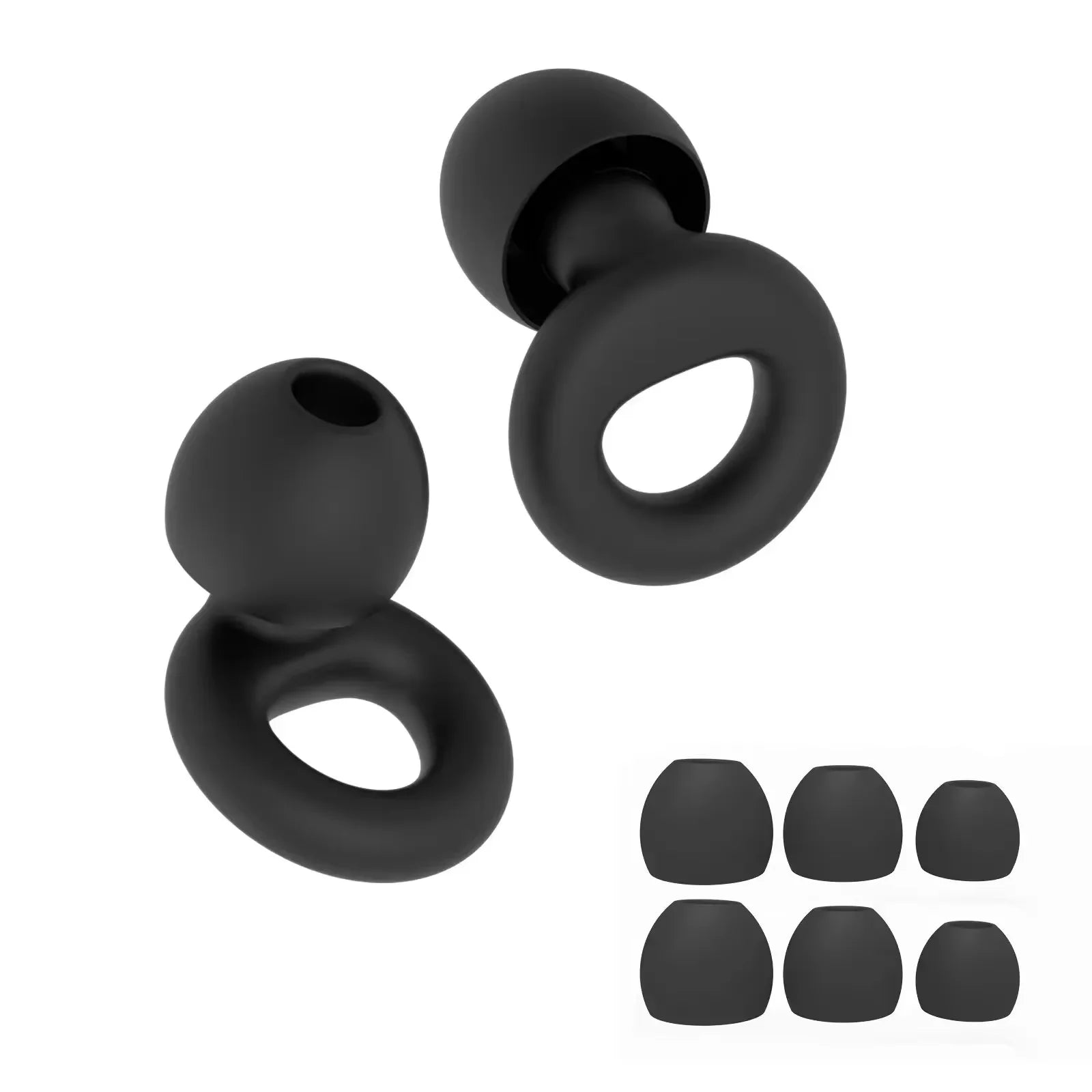 Reusable Silicone Noise Reducing Sleep Earplugs