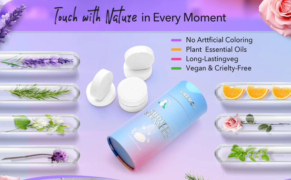 Aromatherapy Shower Steamers Set