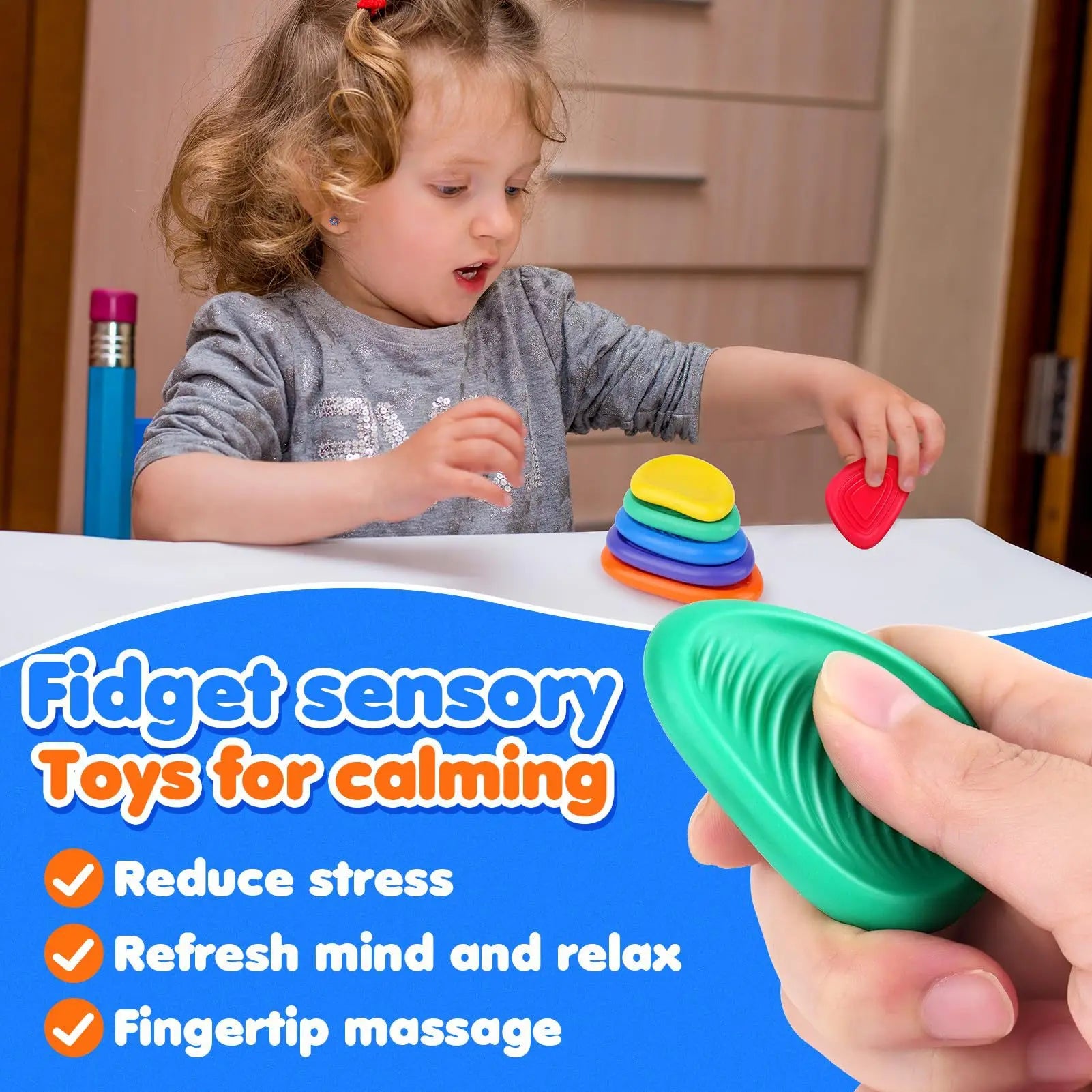 Calming Sensory Touch Stones