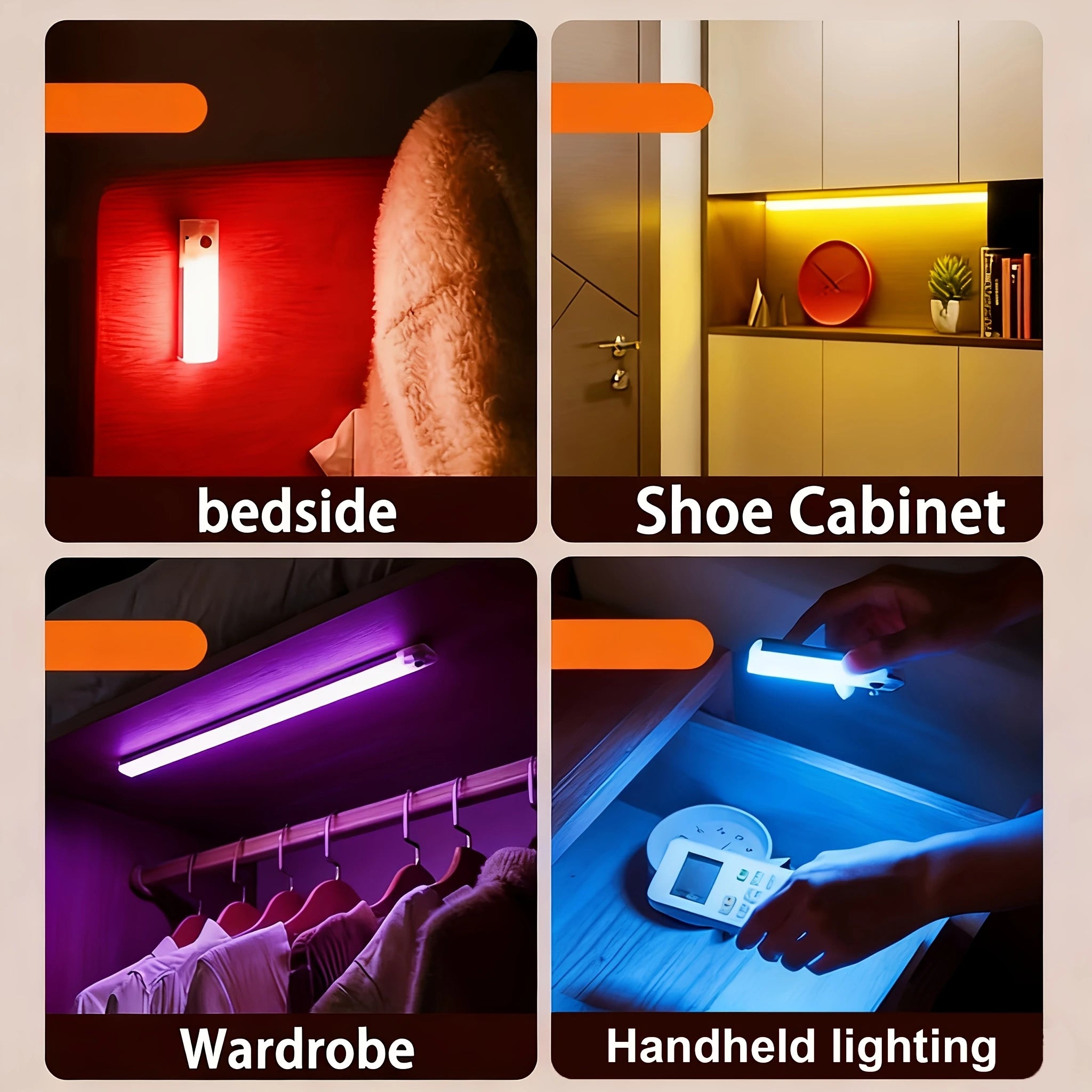 RGB Motion Sensor Cabinet Light
