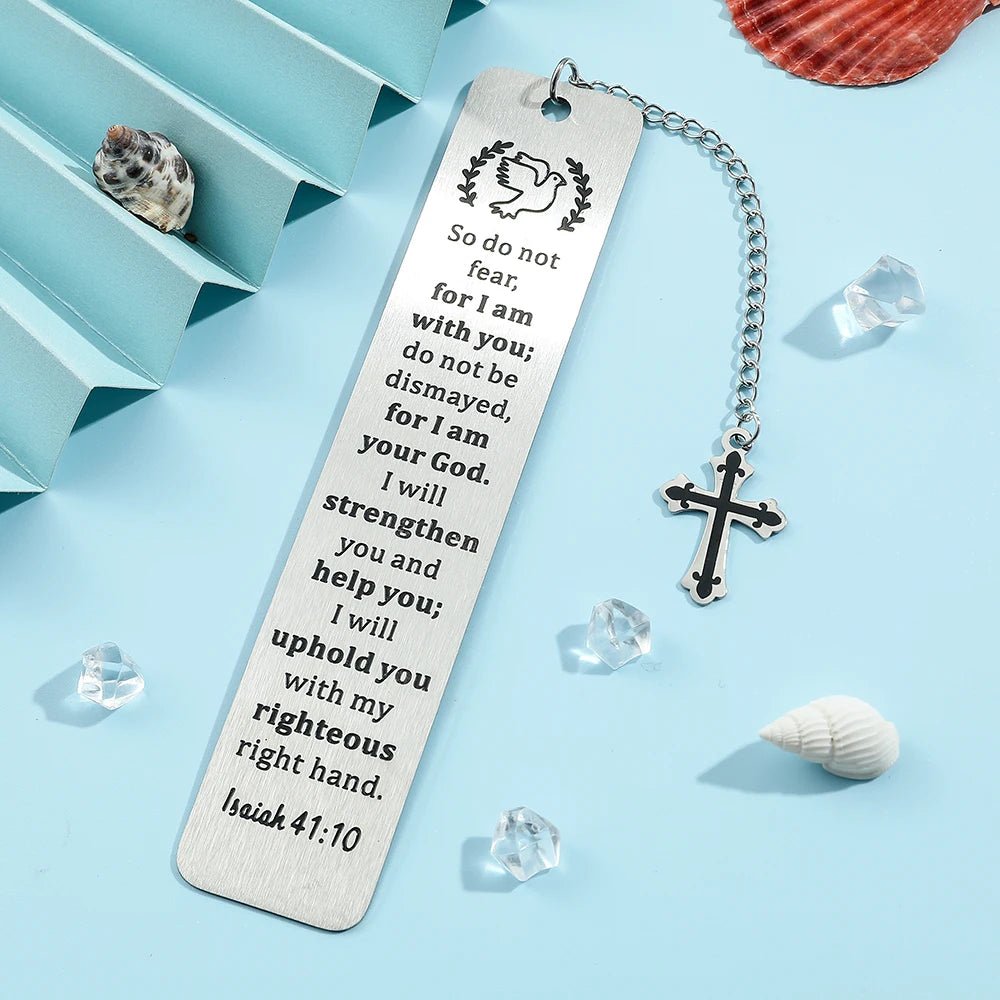 Personalized Stainless Steel Reading Bookmark