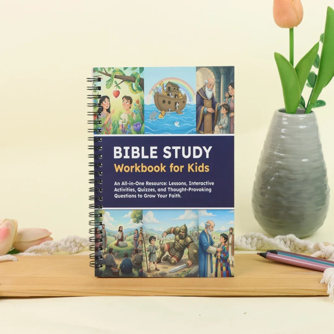 Bible Learning Activity Book For Kids