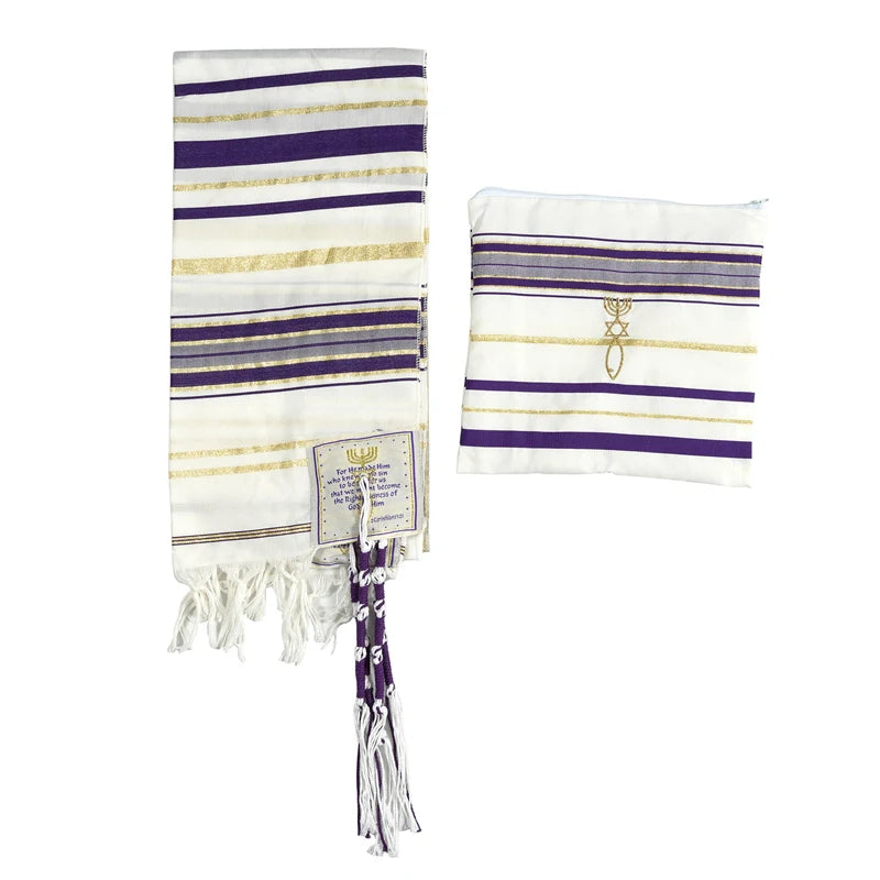 Traditional Jewish Prayer Shawl Tallit Scarf