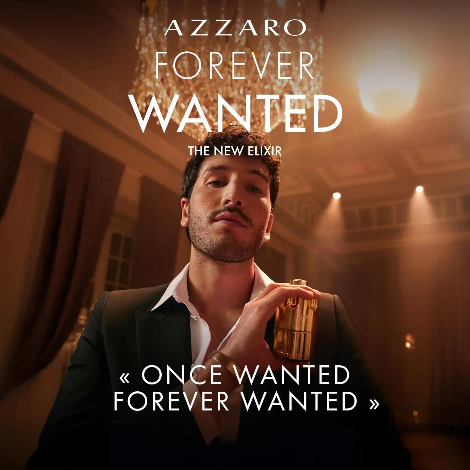 Azzaro - Forever Wanted Elixir - Colonia para hombre - Con notas de frambuesa, cardamomo y cuero, 100 ml/3,4 fl oz