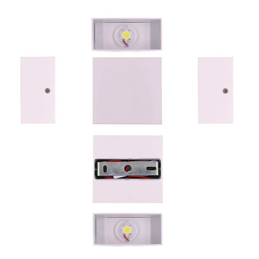 Modern Cube LED Wall Light