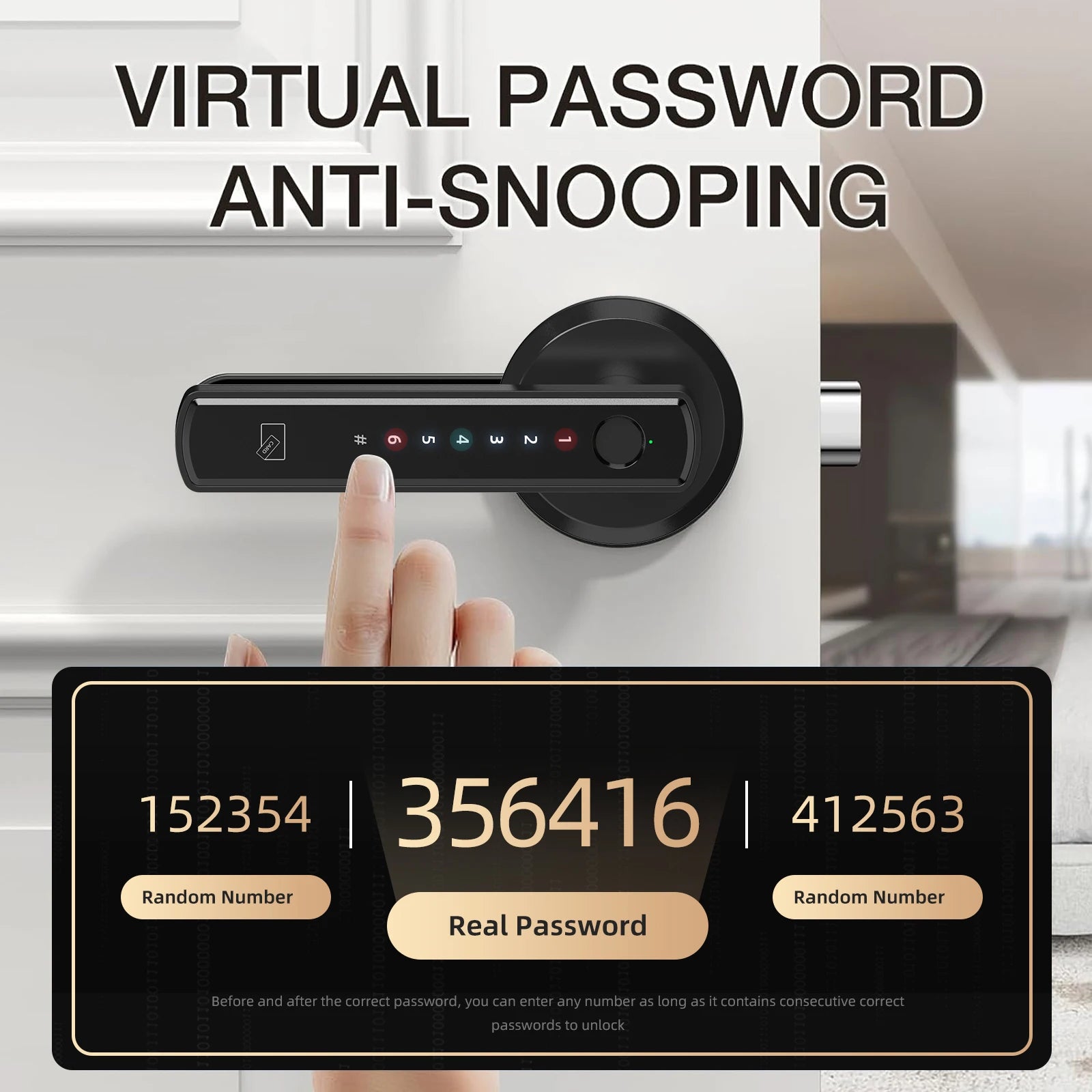 Fingerprint Smart Door Lock With Keypad