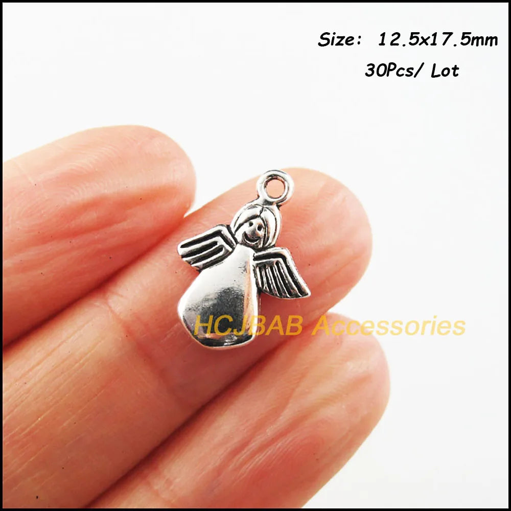 Praying Angel Wings Pendant Charms