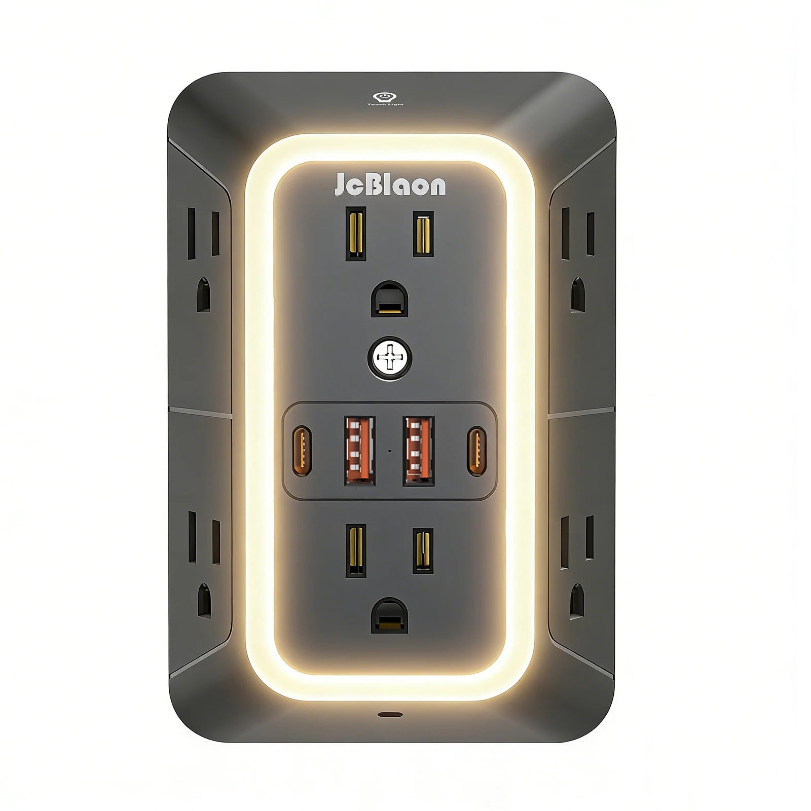 Wall Outlet Extender with USB Ports